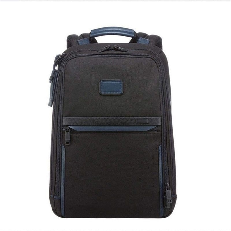 Рюкзак Tumi 02603581DNVY3E Slim Backpack Black/Blue